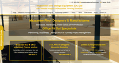 Desktop Screenshot of mezzaninefloors.com