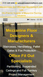 Mobile Screenshot of mezzaninefloors.com